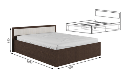 Кровать У 900 Успех