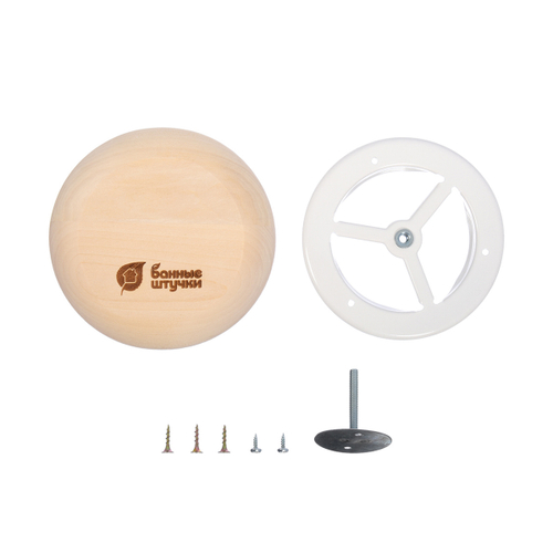 Клапан вентиляц. тарельчатый D100мм (1/10) "Банные штучки" 228878