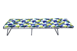 Кровать раскладная Стефания мягкая крошка гофрокартон арт.с88а/44 (цвет ткани разноцветный рис.круги (1 шт. в уп.)