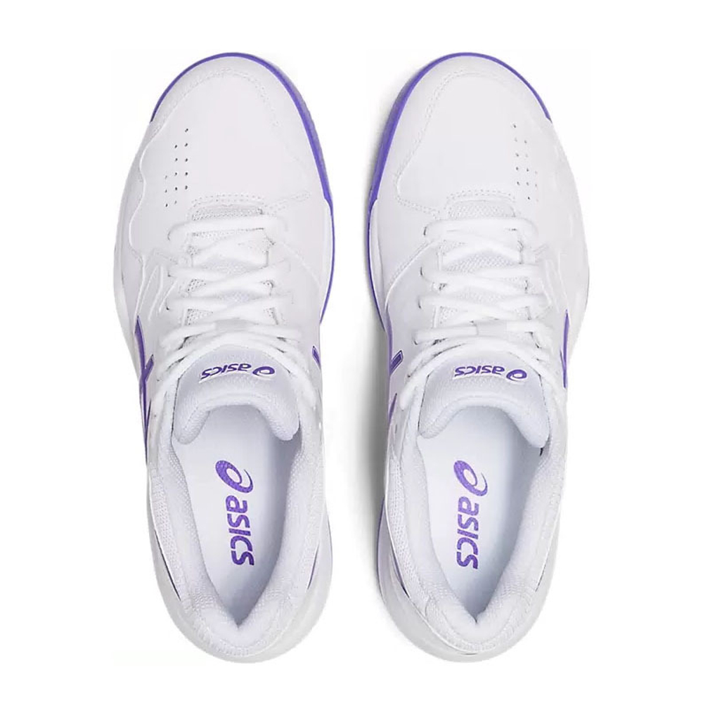 Кроссовки теннисные женские ASICS Gel-dedicate 7 Clay 1042A168-104, р.7,5 (рос.37,5),бело-фиолетовый