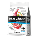 Meat Garden корм сухой для взрослых собак всех пород телятина, тыква, ягнёнок