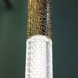 Подвесной светильник Cloyd FAGOTT P1 / выс. 38 см - золото (арт.10669)