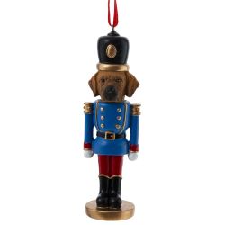 GAEM Изделие декоративное подвесное "Собачка-солдатик", L4 W4,5 H15 см