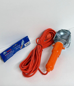 Лампа переноска для гаража автомобильная, длина провода 9 метров, от сети 220 В, светильник (1 шт.)