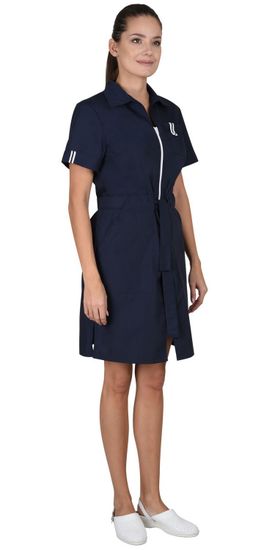 Халат женский "Сириус-Виктория" (т.синий)