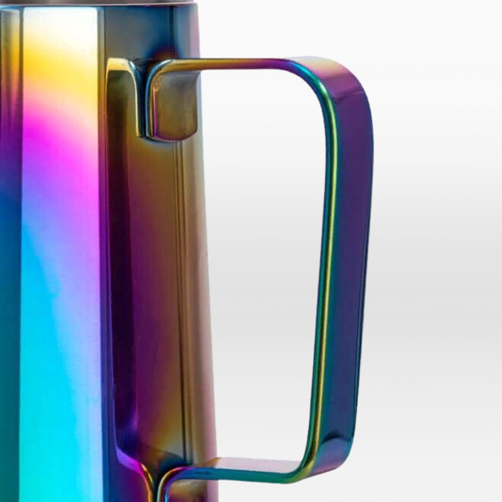 Молочник (питчер) 600 мл, нерж. с делениями ColorFull, CGPro Steel