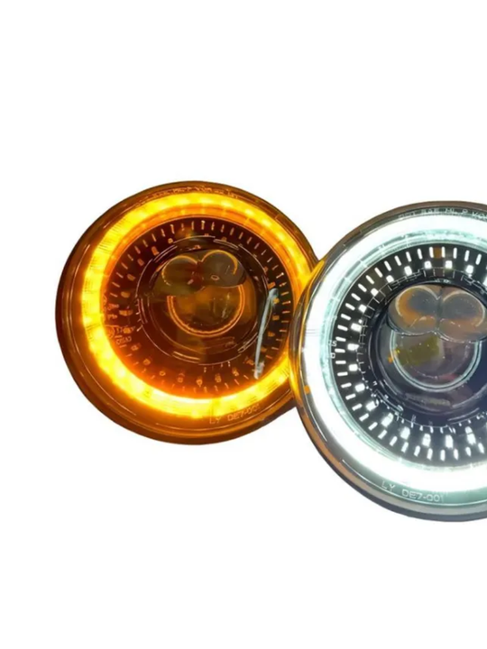 Фары Нива 4x4/Легенд с ДХО и п/поворота (4 режима). Класс: PREMIUM