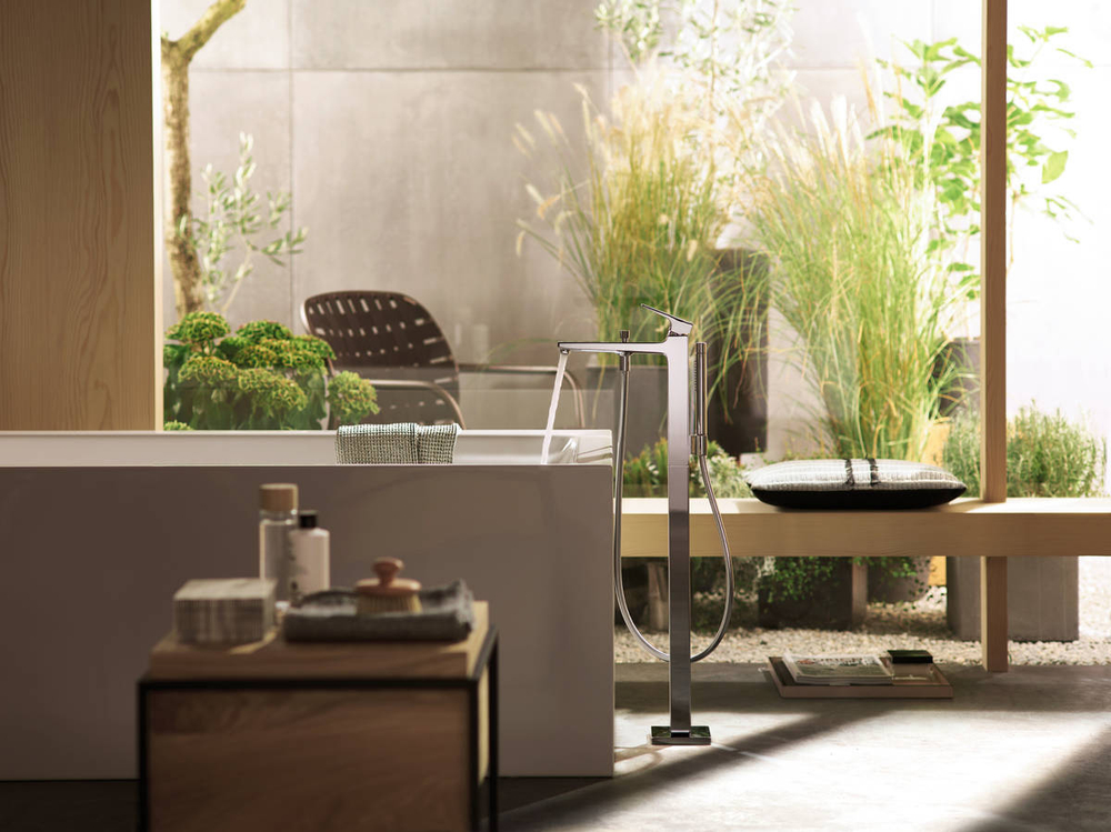 Напольный смеситель Hansgrohe Metropol для ванны  32532000