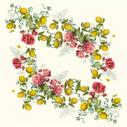 Скатерть Citrons De Menton Romance (155 х 225 см)