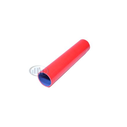 Патрубок соединительный (D= 70 mm, L= 375mm) Евро МАЗ красный MVQ (642290-1303025-10) ПТП