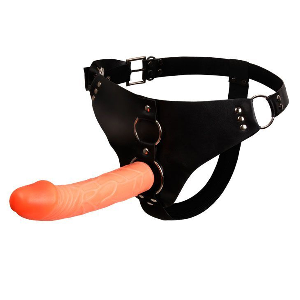 Женский поясной страпон Sensual Comfort Strap-On - 19,8 см.