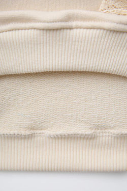 ZARA ТОЛСТОВКА С ВЫШИВКОЙ «МИННИ МАУС» ©, ЭКРЮ