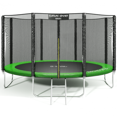 Батут Atlas Sport 252см - 8ft Basic Green