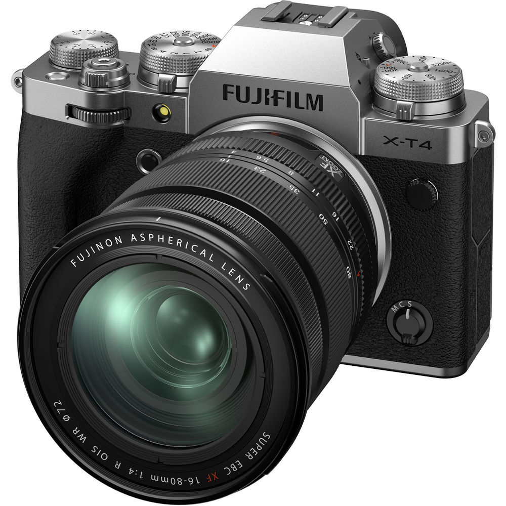 Fujifilm X-T4 Kit XF16-80 R OIS WR Silver