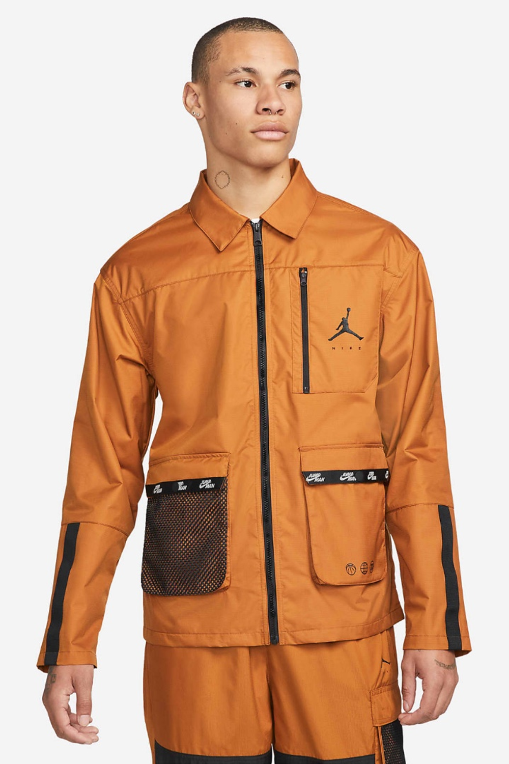 DJ0243-241 Куртка муж. Air Jordan SS22 Cargo Sports lapel Jacket