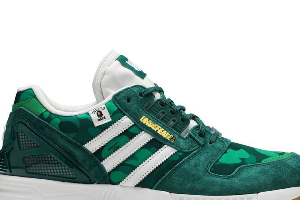 Кроссовки Undefeated X Bape X Adidas Originals Zx 8000