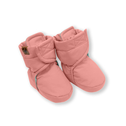 Демисезонные пинетки коралл