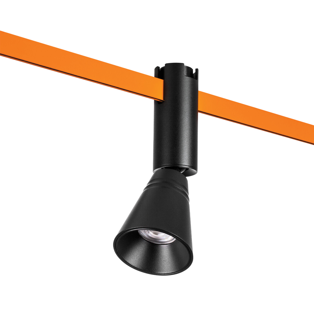 210847 Светильник 48V (D65) DUE HERMES 6W 590LM 36G ЧЕРНЫЙ 4000K