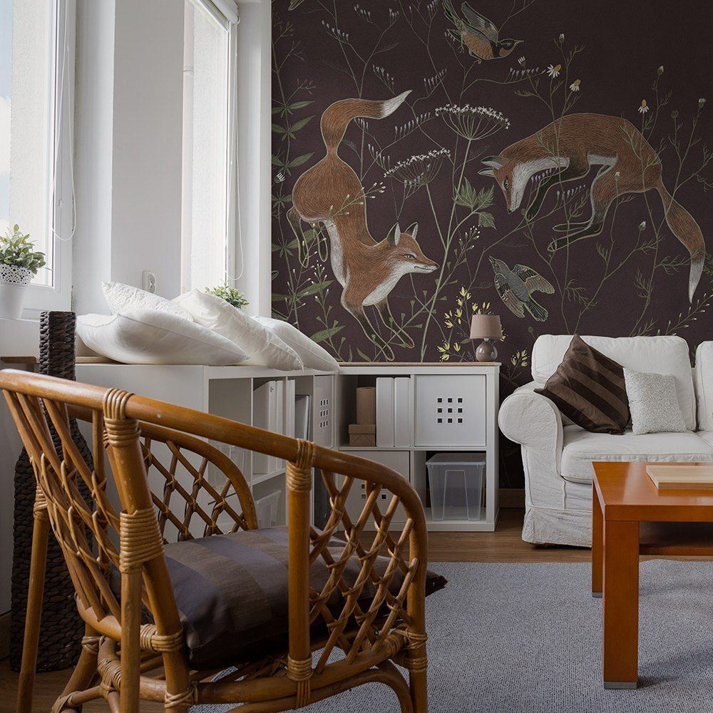 Бесшовная фреска ECO текстиль FOXY, 2,7 м (Ширина 4 м)