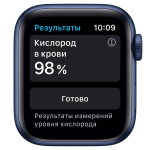 Часы Apple Watch Series 6 40 mm Blue Aluminum Case/Deep Navy Sport Band