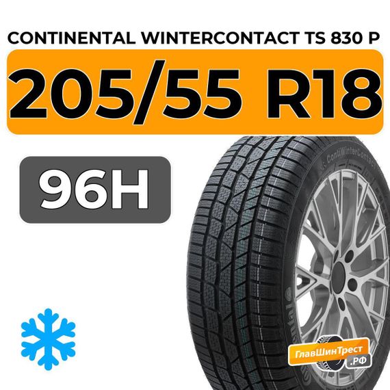 Continental WinterContact TS 830 P 205/55 R18 96H XL