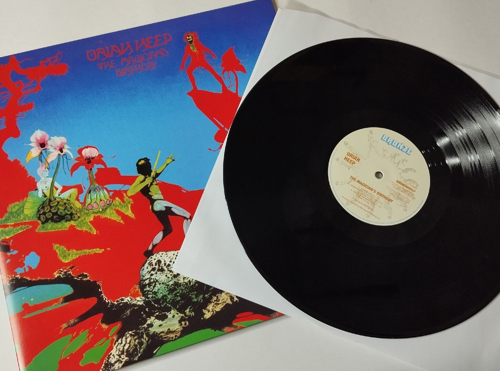 Винтажная виниловая пластинка LP Uriah Heep The Magician's Birthday (EU 2015)