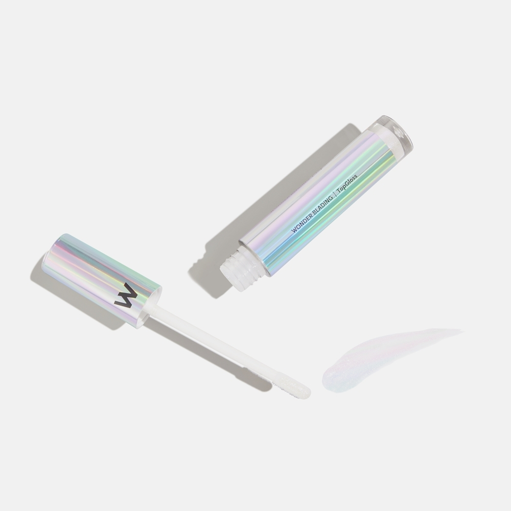 WONDERSKIN Wonder Blading Top Gloss - Блеск для губ с блестками, 4 ml