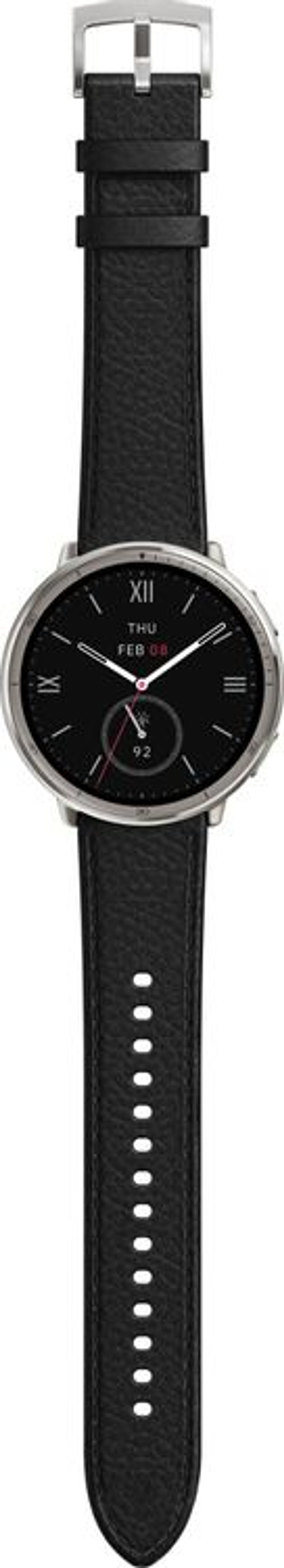 Смарт-часы AMAZFIT Active 2R Premium A2437,  43.9мм,  1.32",  черный/серебристый