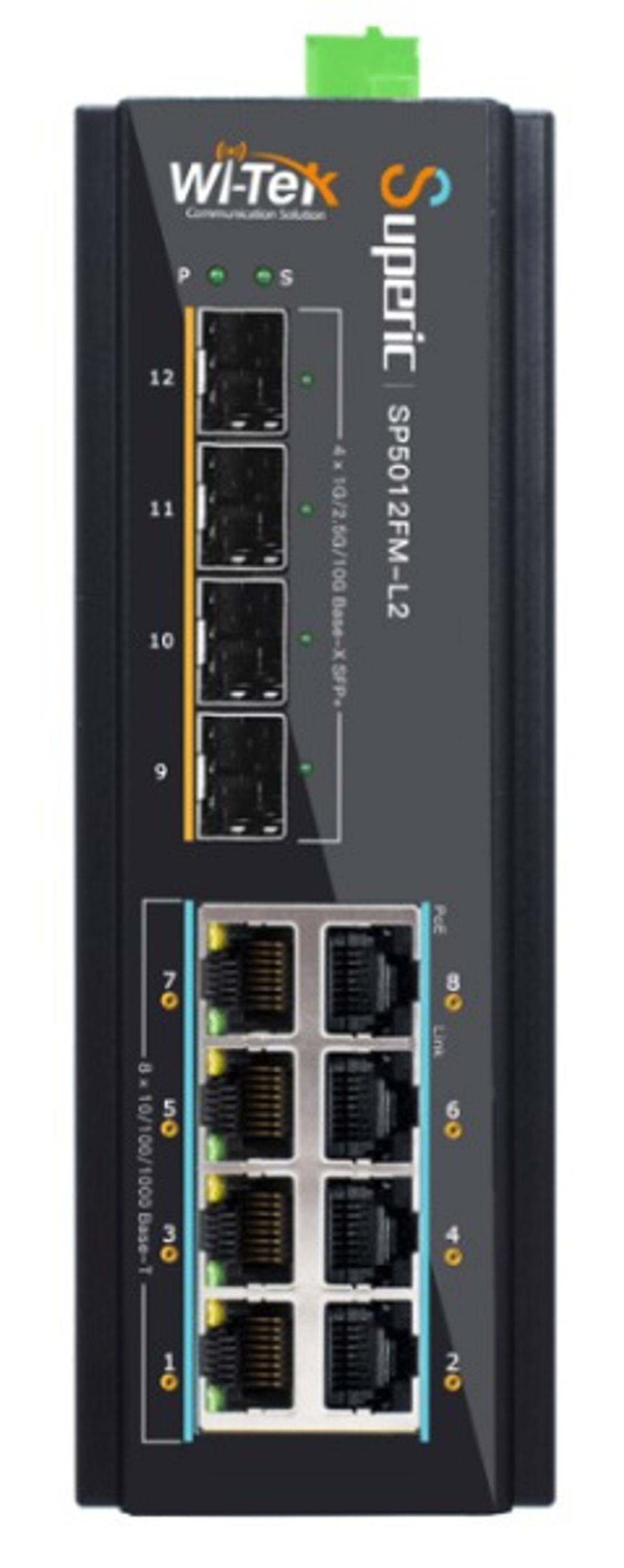 Коммутатор управляемый Wi-Tek SP5012FM-L2