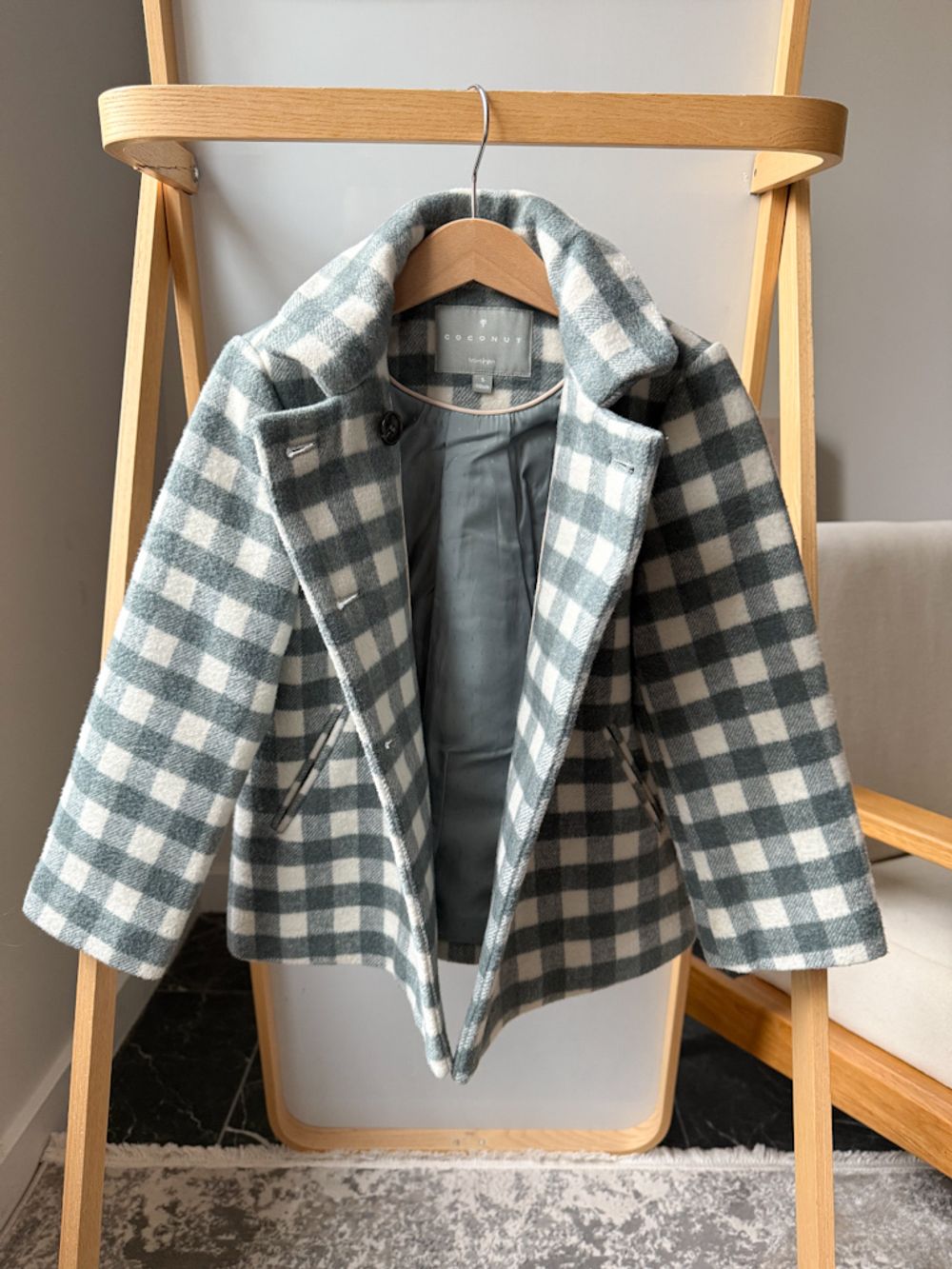 Шерстяное пальто Coconut, 110