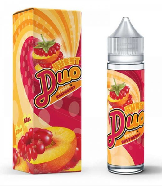 Купить Жидкость BURST DUO Peach + Raspberry 60 ml