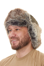 Буран шапка-ушанка Nova-Tex Хаки