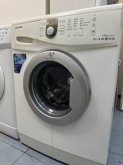 Cтиральная машина Samsung wf0408s1v Б/У фронтальная 4 кг до 800 об/мин