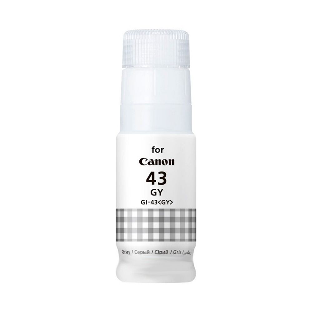 Контейнер с чернилами CANON GI-43 GY серый, 60 мл