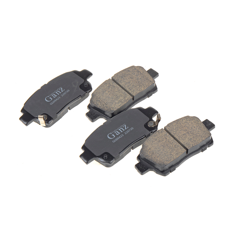 Колодки передние GEELY/LIFAN/TOYOTA YARIS (CP10) GANZ GIJ09423