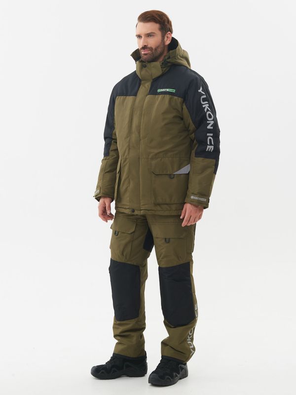 Костюм зимний Yukon Ice ткань Cat's eye цвет Хаки/Черный