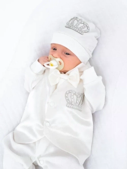 Комбинезон для новорожденного на выписку