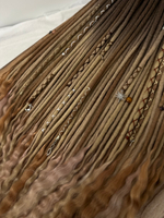 Войлочные дреды с кончиками из козы