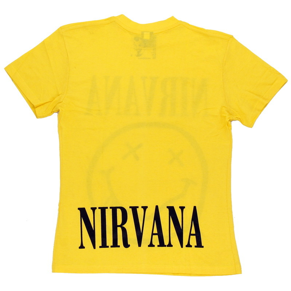 Футболка Nirvana (желтая) (461)
