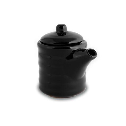 Бутылка для соуса 125 мл. ( Каменная керамика ) , черный, Kyoto 23589/PT211