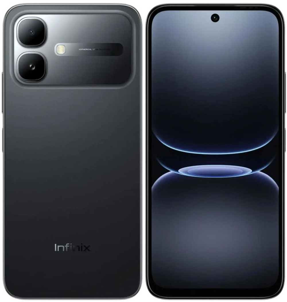 6.78" Смартфон INFINIX Smart 20 4/64Gb,  X6840B,  NFC,  IPS,  120Гц,  5200мAч,  черный