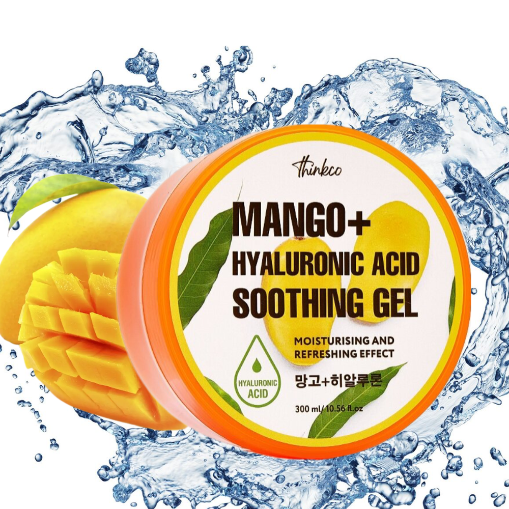 Гель для лица и тела Thinkco Mango + Hyaluronic Acid Soothing Gel Манго и гиалуроновая кислота 300 мл