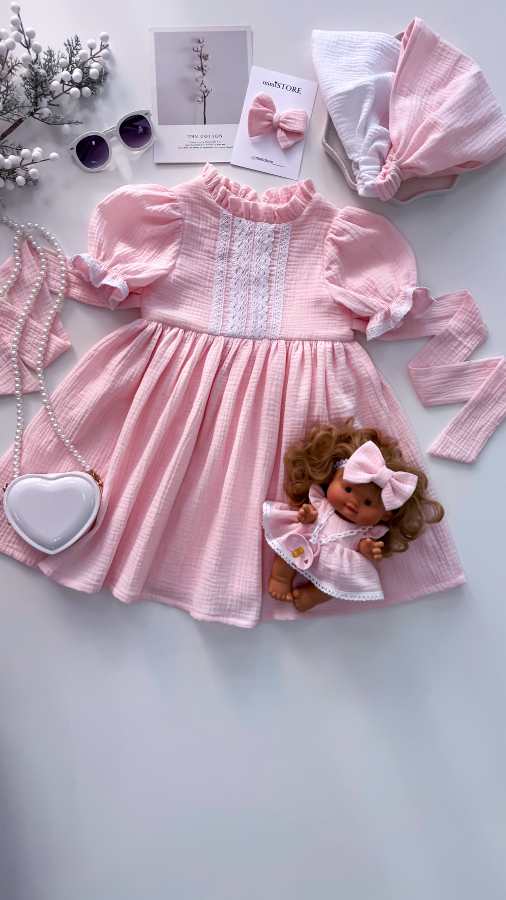 Платье «Хлоя» из муслина