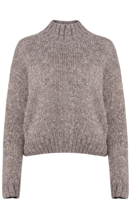 Marc Cain Свитер укороченный из смесовой шерсти