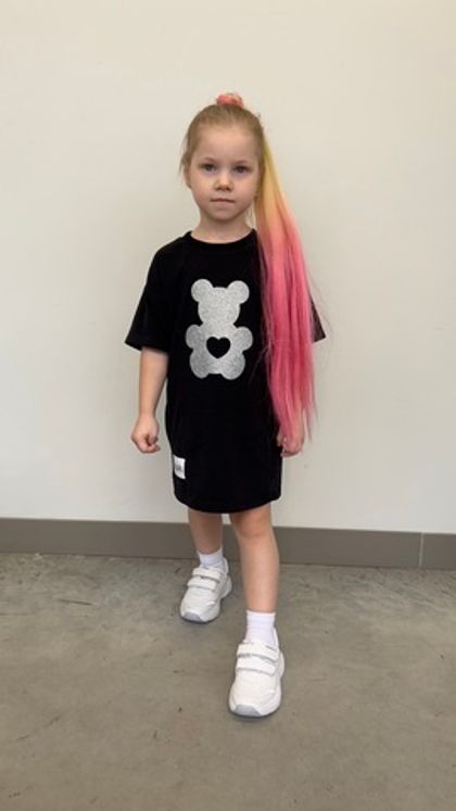 Платье с принтом