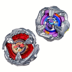Hasbro Beyblade X - Бит Тиранно 4-70Q и Нож Шиноби 4-80HN 2-PAK пополнение G1542