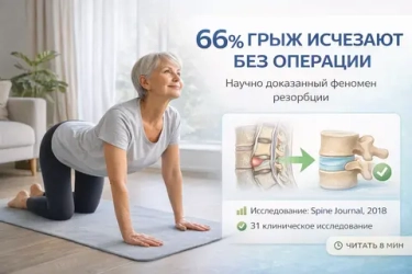 Врачи настаивали на операции, но грыжа ушла сама: Как запустить резорбцию без скальпеля