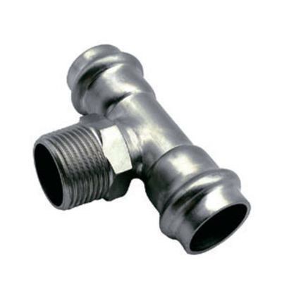 НЕРЖ Тройник  28*1" ш.*28  "VER-PRO"  (24/4шт)