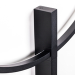 738587 Бра UNDINE 28W LED 1300LM ЧЕРНЫЙ 3000K