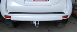 Фаркоп оцинкованный Galia T065A для Toyota Land Cruiser Prado 2003-2009, 2009-, Lexus GX 470 2003-2009, GX 460 2009-(паспорт и сертификат в комплекте)(без электрики)